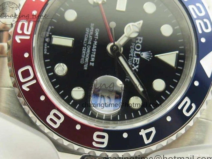 0402 GMT-Master II 126710 BPF BLRO SS Black Dial On SS Jubilee Bracelet A Youthful 3483